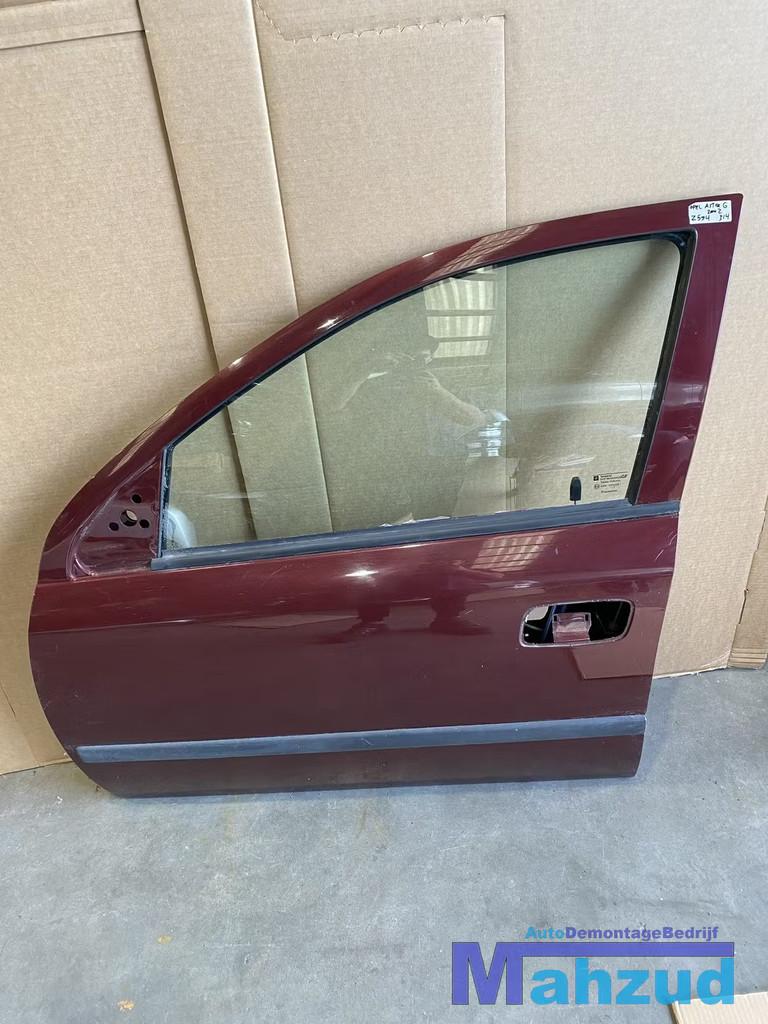 OPEL ASTRA G Bruin Z594 links voor deur portier, Gebruikt, Deur, Opel Automobile GmbH, Ophalen of Verzenden