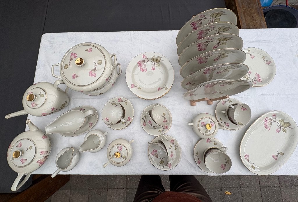 Servies Magnolia van Bavaria, Ophalen, Gebruikt, Overige merken, Vintage