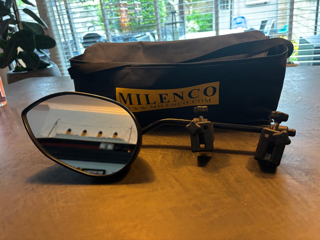 Milenco caravan spiegel (enkele zijde), Caravans en Kamperen, Ophalen of Verzenden, Nieuw