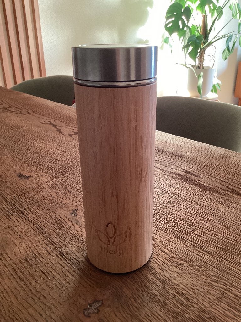 Theey Thermos fles met uitneembaar zeefje - Nieuw, Overige typen, Nieuw, Ophalen of Verzenden, Overige materialen