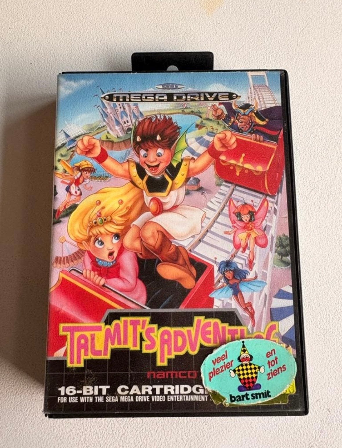 Talmit's Adventure Sega Mega Drive Compleet CIB, Met games, Mega Drive, Ophalen of Verzenden, Zo goed als nieuw