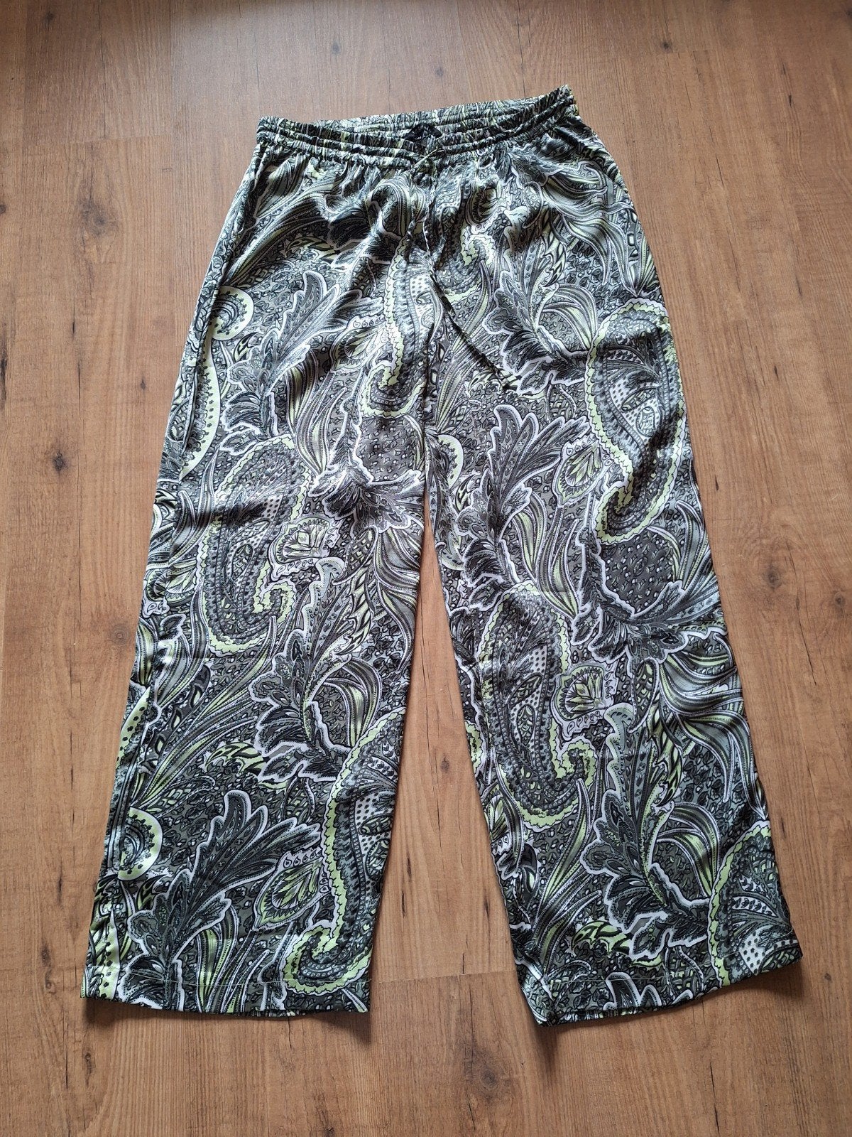 Nieuwe soepelvallende broek MSMode 44 groentinten recht, Maat 42/44 (L), Nieuw, Ophalen of Verzenden, MS Mode