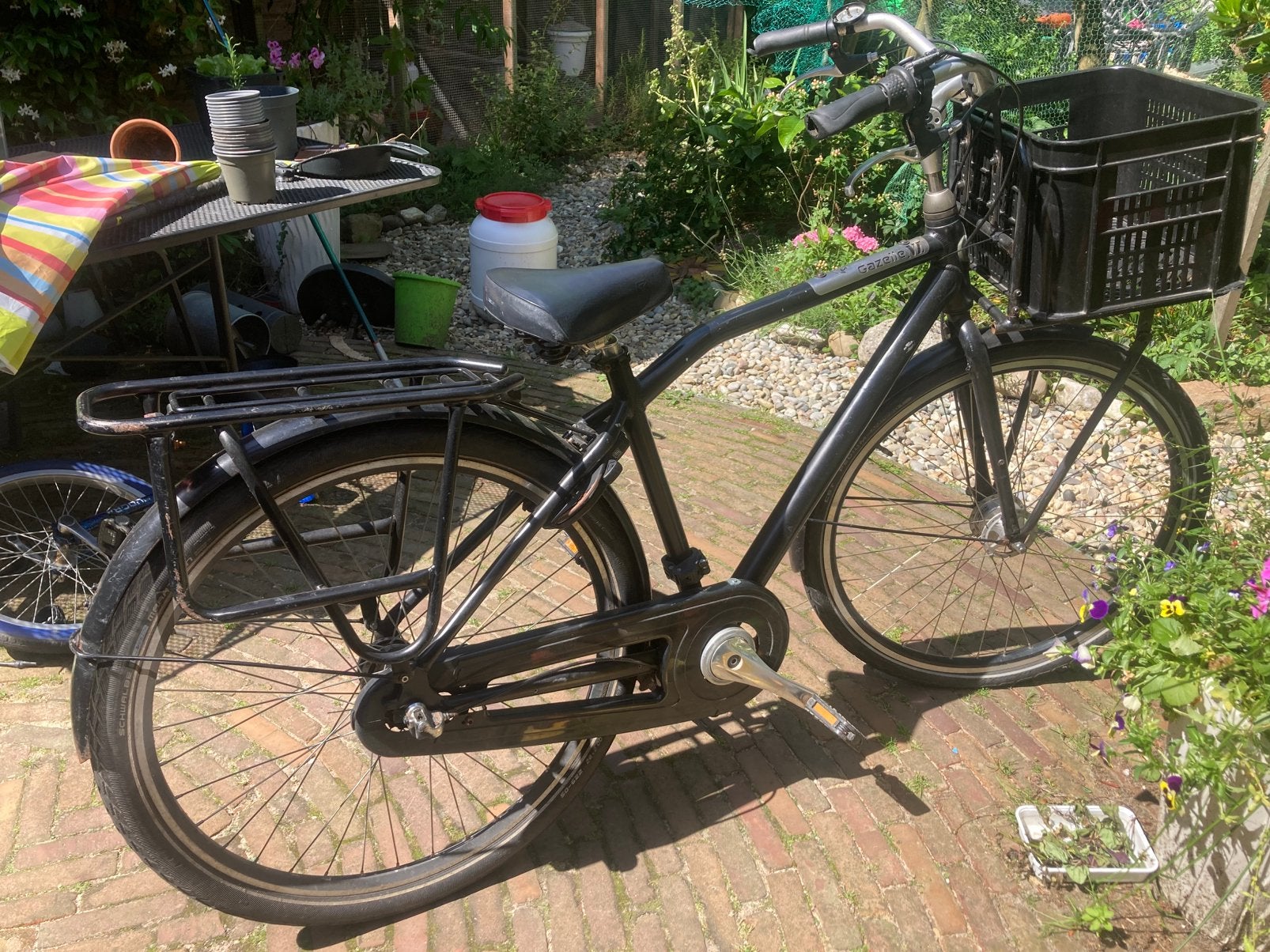 Prima Gazelle heavy duty fiets te koop, Fietsen en Brommers, Fietsen | Heren | Herenfietsen, Ophalen, Gebruikt, Versnellingen