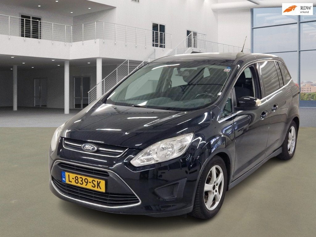 Ford Grand C-Max 1.6 EcoBoost|7PERS|STOELVERW|CRUISE|AIRCO|6, Auto's, 15 km/l, Gebruikt, 4 cilinders, 150 pk
