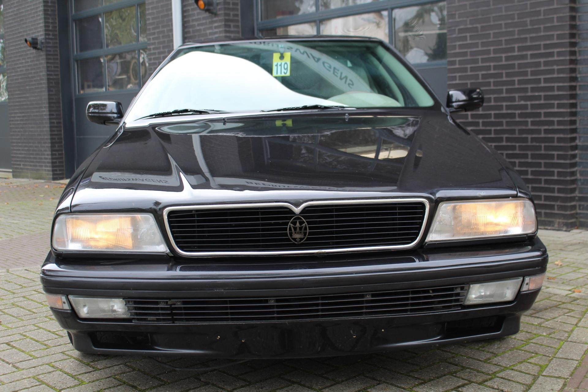 Maserati Quattroporte 2.8 V6 ORIGINEEL NL AUTO! NETTE CONDIT, Maserati, Elektrische ramen, Zwart, Bedrijf