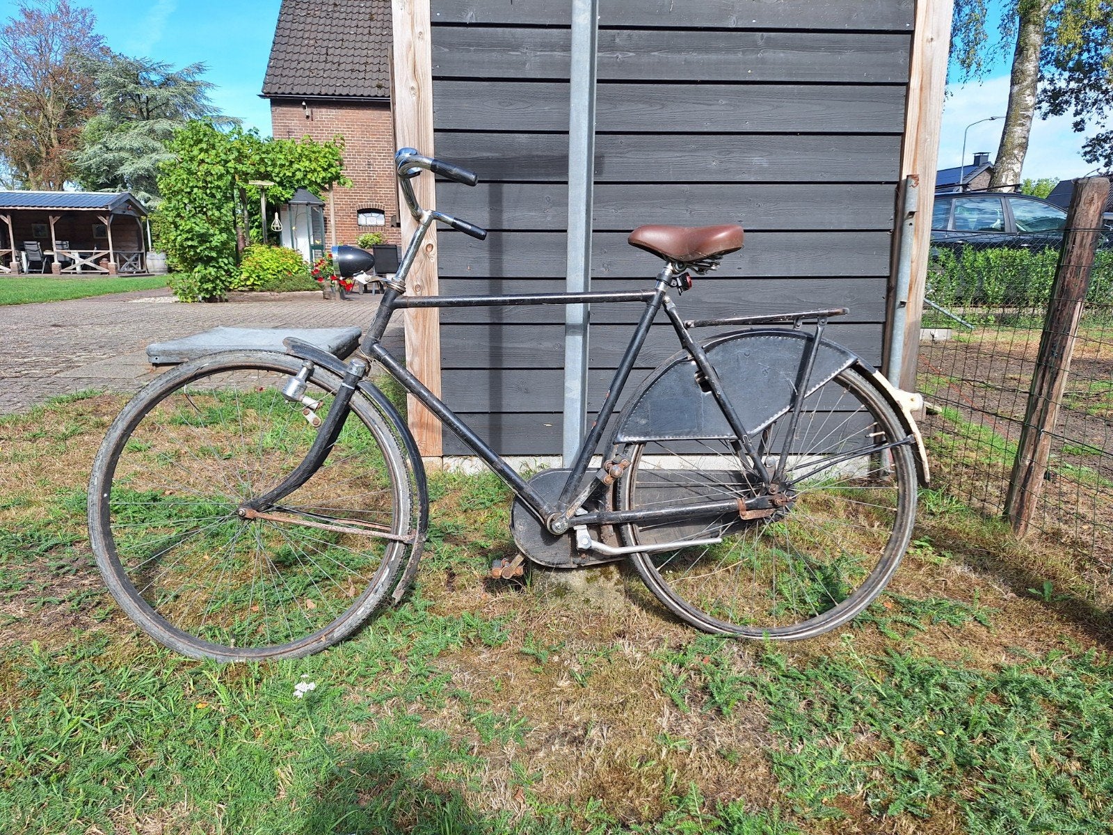 Vintage Gazelle herenfiets - Klassieke Stadsfiets, Terugtraprem, Versnellingen, Ophalen of Verzenden, Gazelle