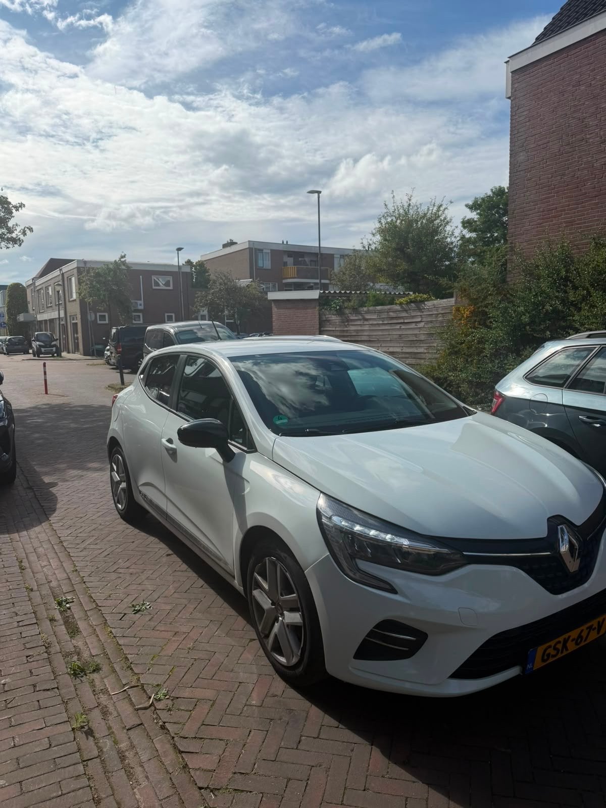 Renault Clio 1.0 TCe 90pk GPF 2021 Wit, Auto's, Voorwielaandrijving, 1057 kg, Wit, 19 km/l