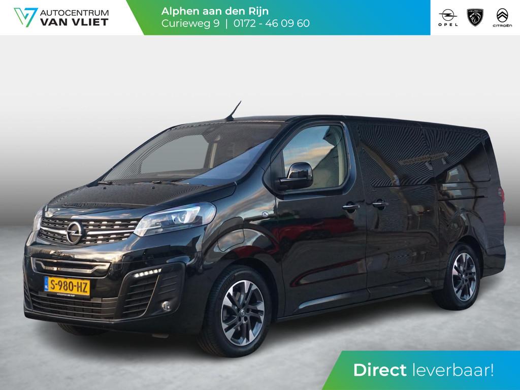 Opel Zafira-e Life 75 kWh 6-persoons VIP uitvoering, voorzie, Auto's, Opel, 12 maanden, 136 pk, Gebruikt, Zwart