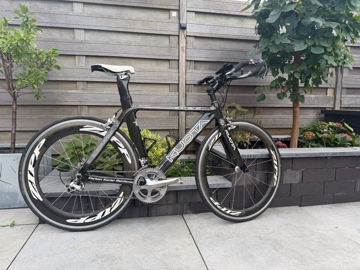 Kuota Kalibur Carbon Racefiets - Ironman Winnaar, Fietsen en Brommers, 28 inch, Gebruikt, Carbon, 15 tot 20 versnellingen