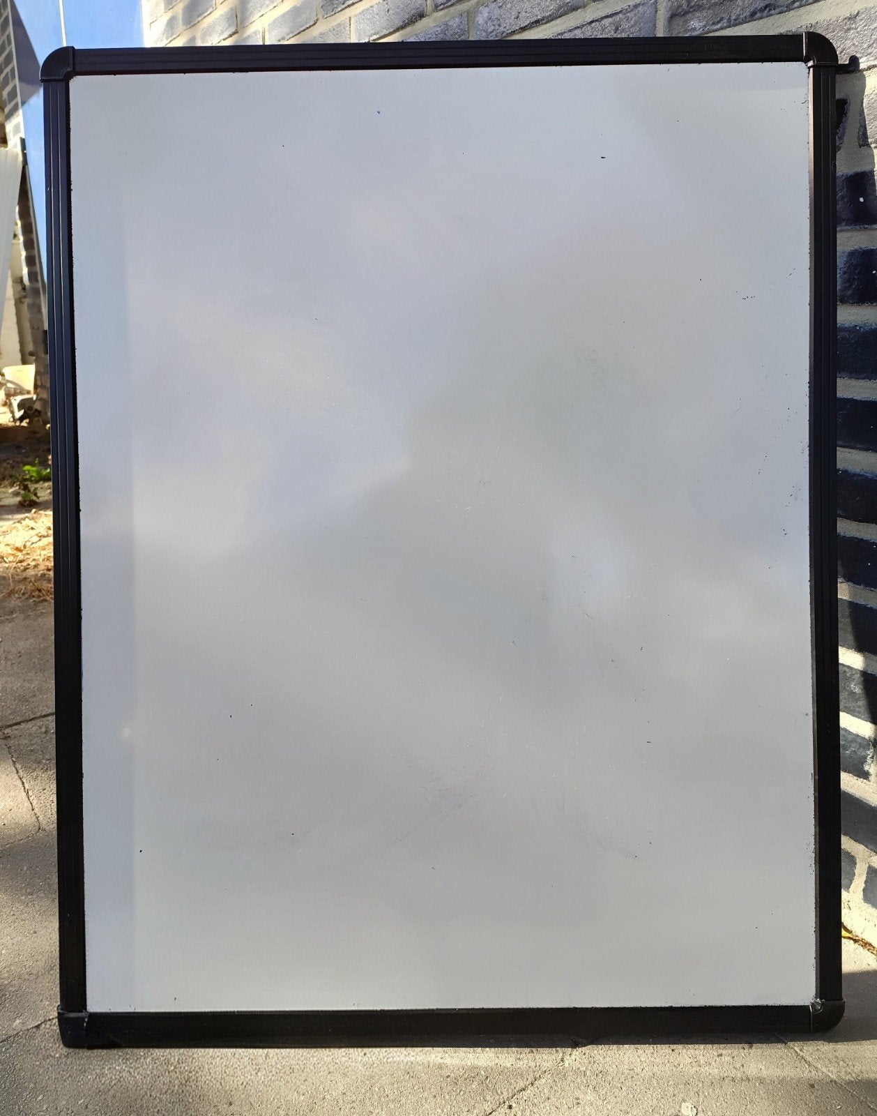 Goede kwaliteit whiteboard, magneetbord.Tweezijdig bruikbaar, Ophalen