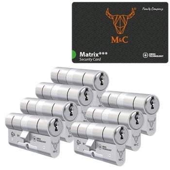 M&C Matrix 7x gelijksluitend SKG***, Niet ingevuld, Niet ingevuld, Niet ingevuld