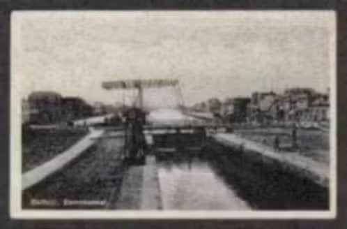 Delfzijl Eemskanaal Sluis., Ophalen of Verzenden, 1920 tot 1940, Gelopen, Groningen