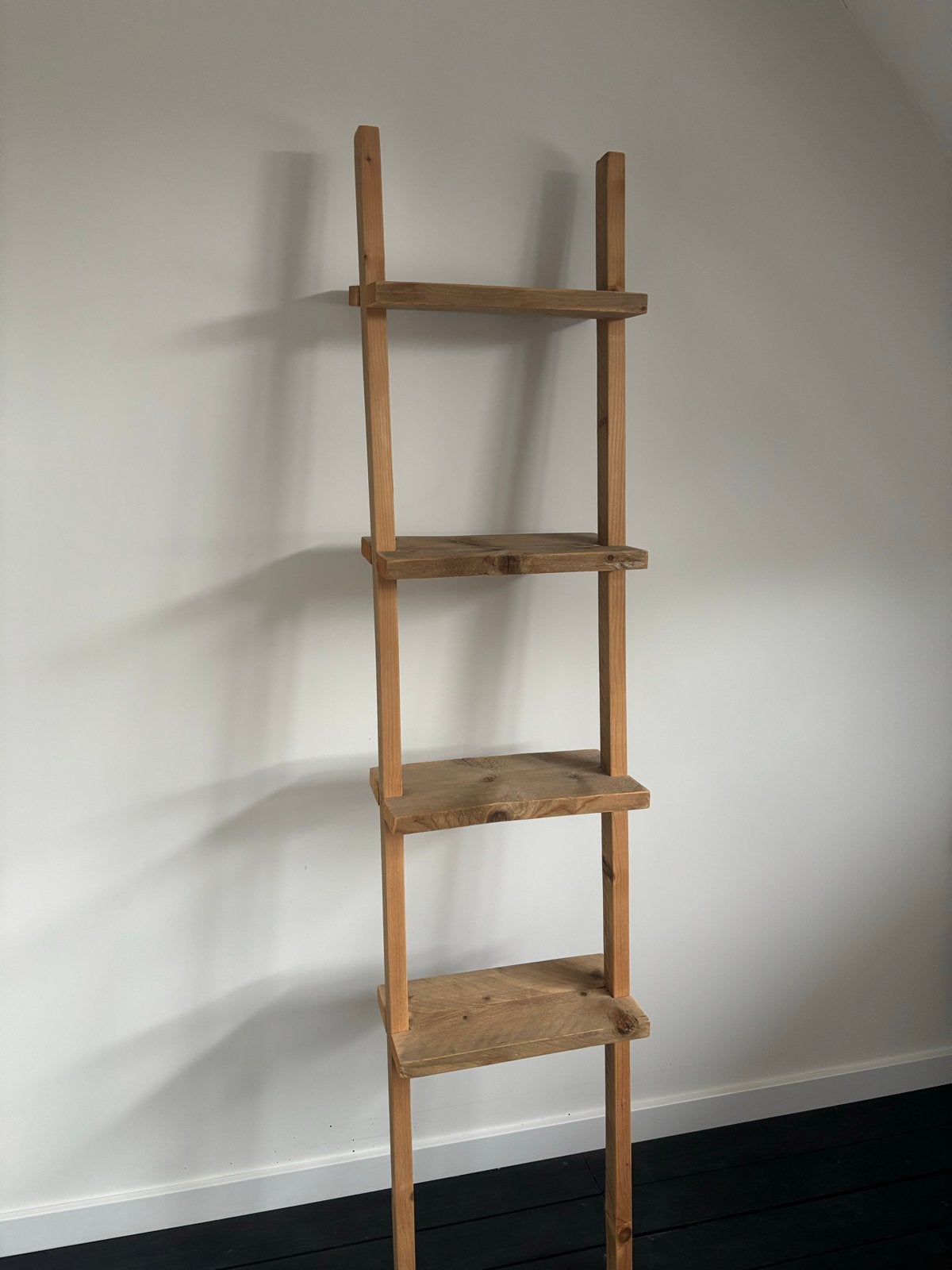 Houten wandrek / ladderrek, Ophalen, Gebruikt