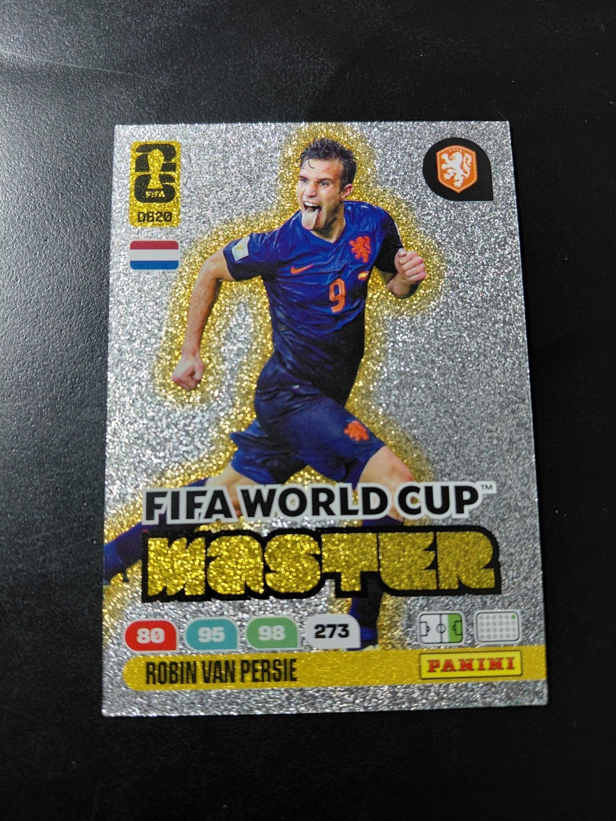 robin van persie (fifa world cup master) panini, Ophalen of Verzenden, Nieuw, Buitenlandse clubs, Poster, Plaatje of Sticker