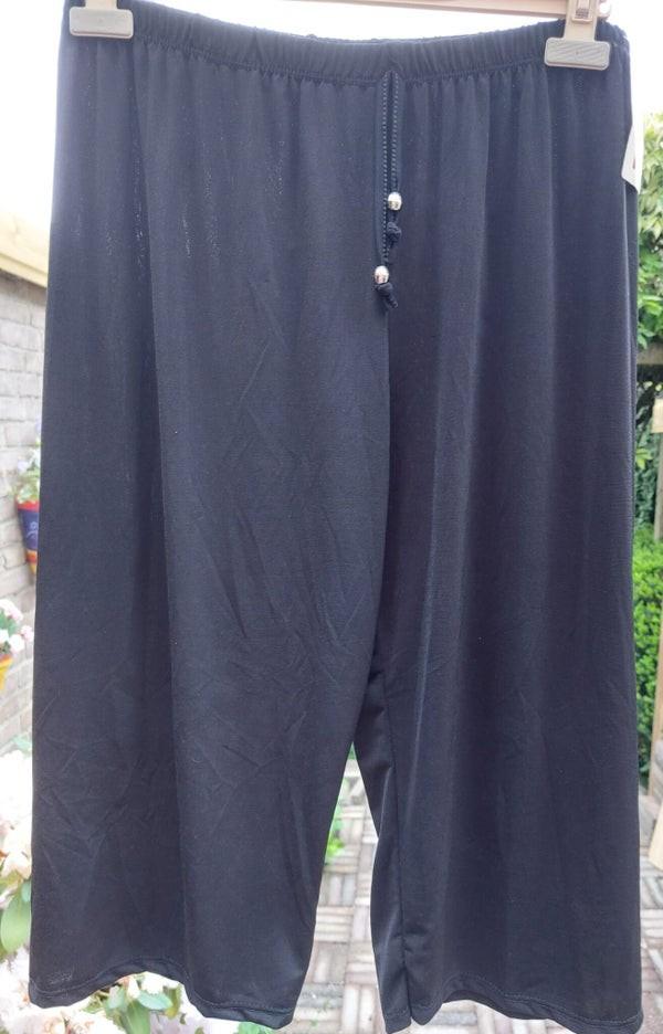 Driekwart Broek, Ophalen of Verzenden, Nieuw, Zwart, Driekwart