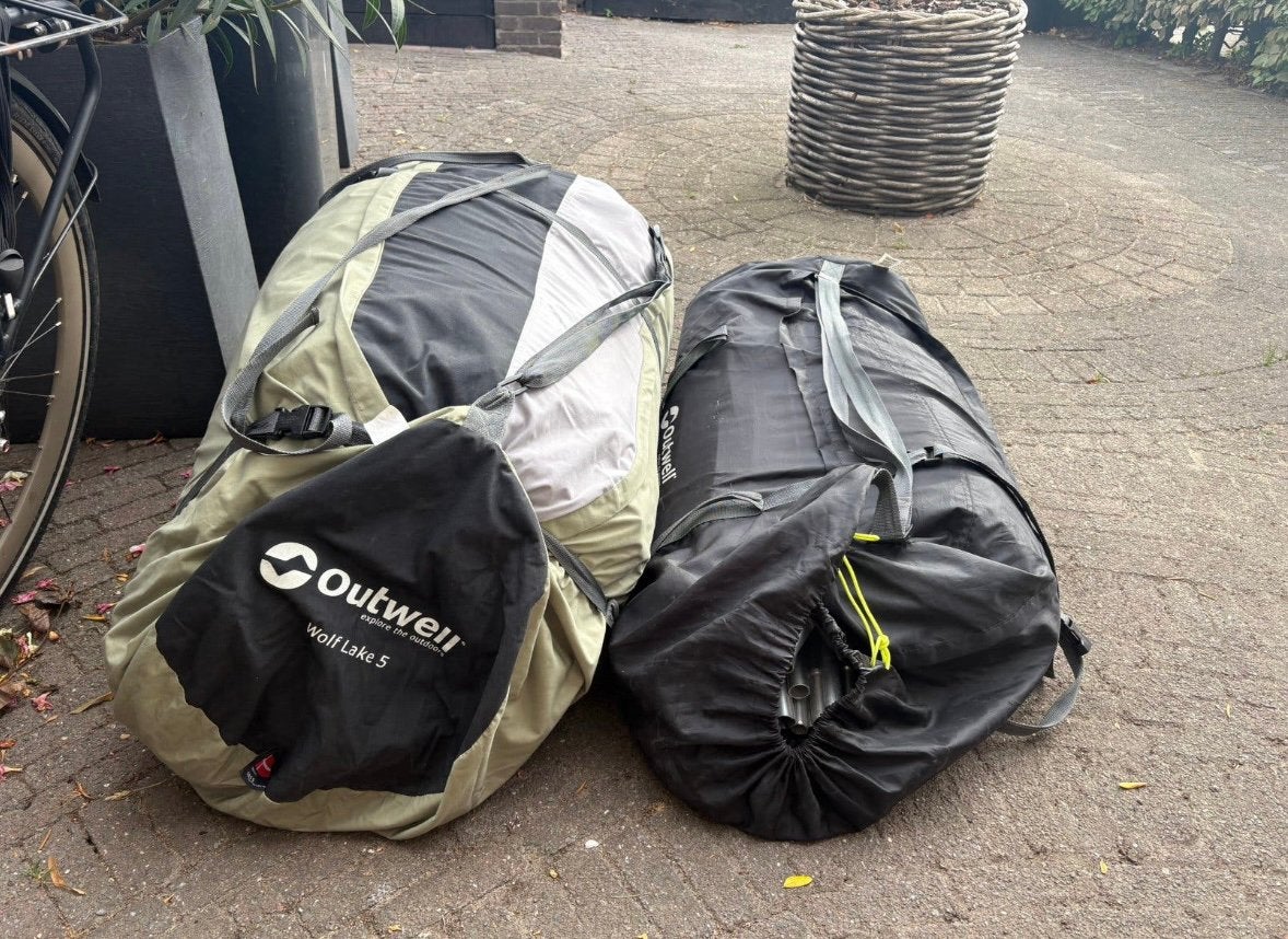 Wolflake 5 tunneltent Outwel, Ophalen, Zo goed als nieuw