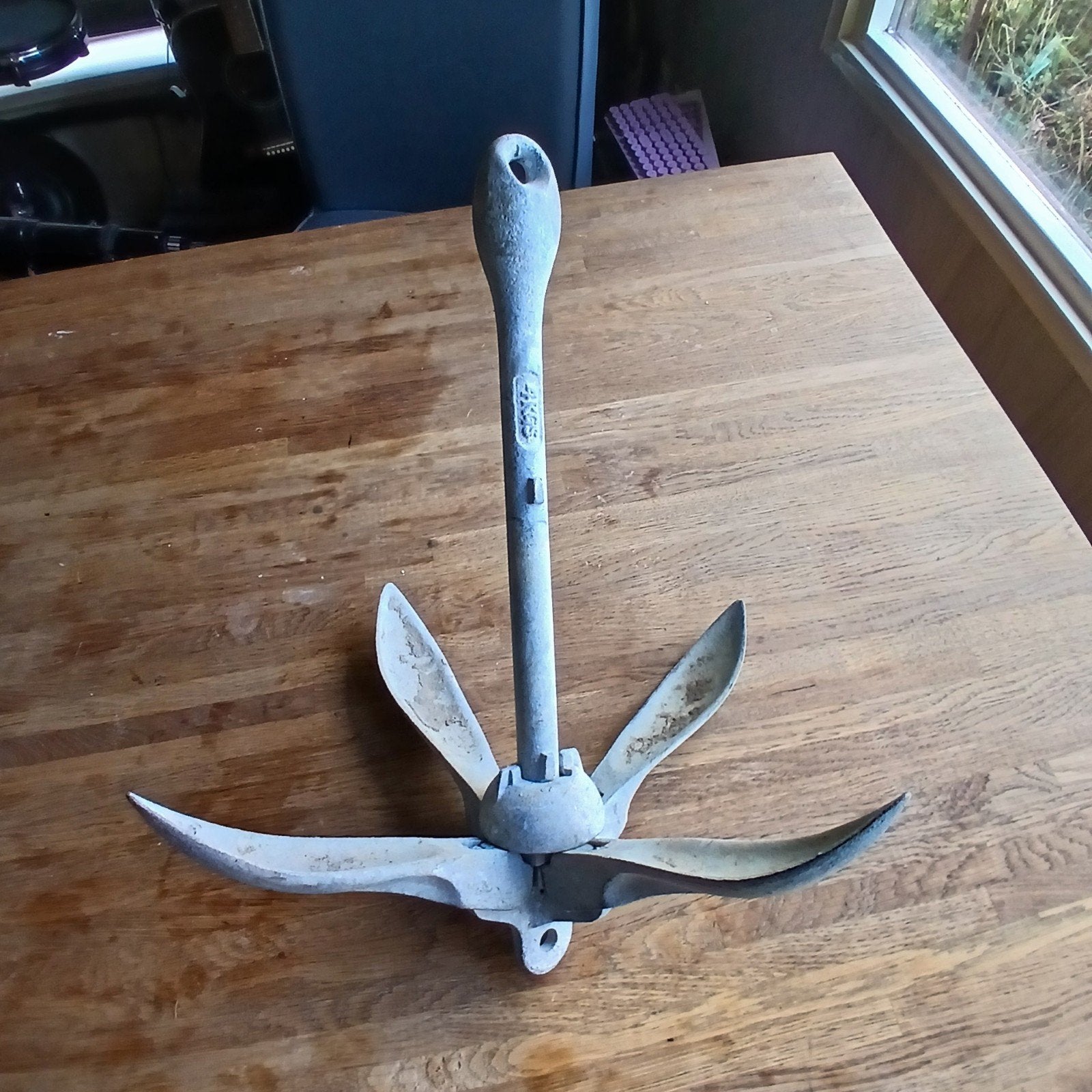 4 kilo parapluanker, anker, Ophalen of Verzenden, Gebruikt, Overige typen