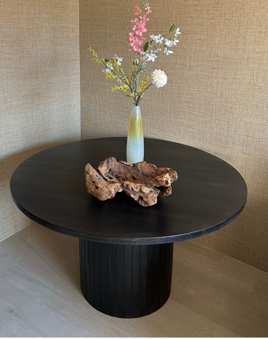 Eettafel 130 cm MOET WEG, Huis en Inrichting, Tafels | Salontafels, Ophalen, Zo goed als nieuw, Rechthoekig, 100 tot 150 cm