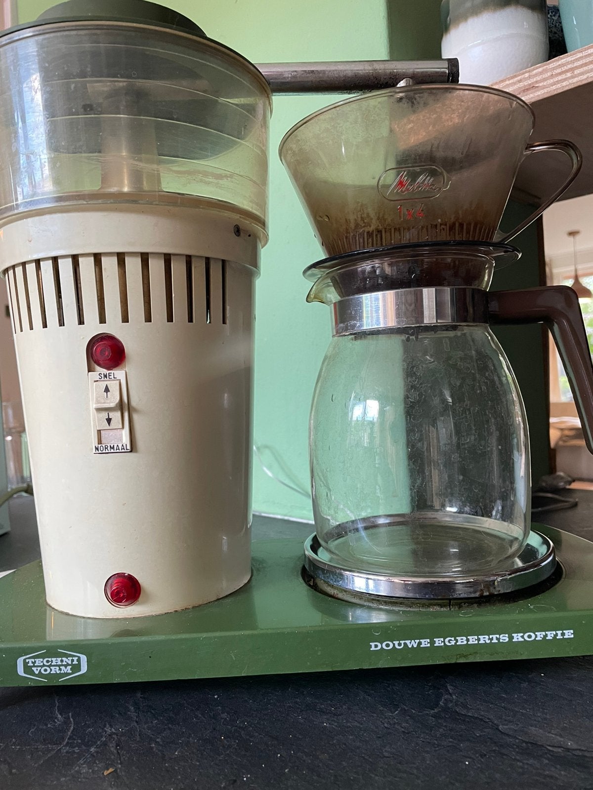 Originele Techniform Moccamaster uit 1968, Ophalen of Verzenden, Gebruikt, Koffiemachine