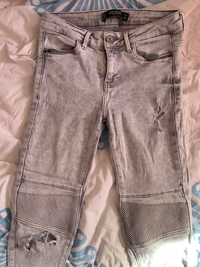GRATIS Zara Trafaluc jeans 34, Ophalen of Verzenden, Zo goed als nieuw, Meisje, Broek
