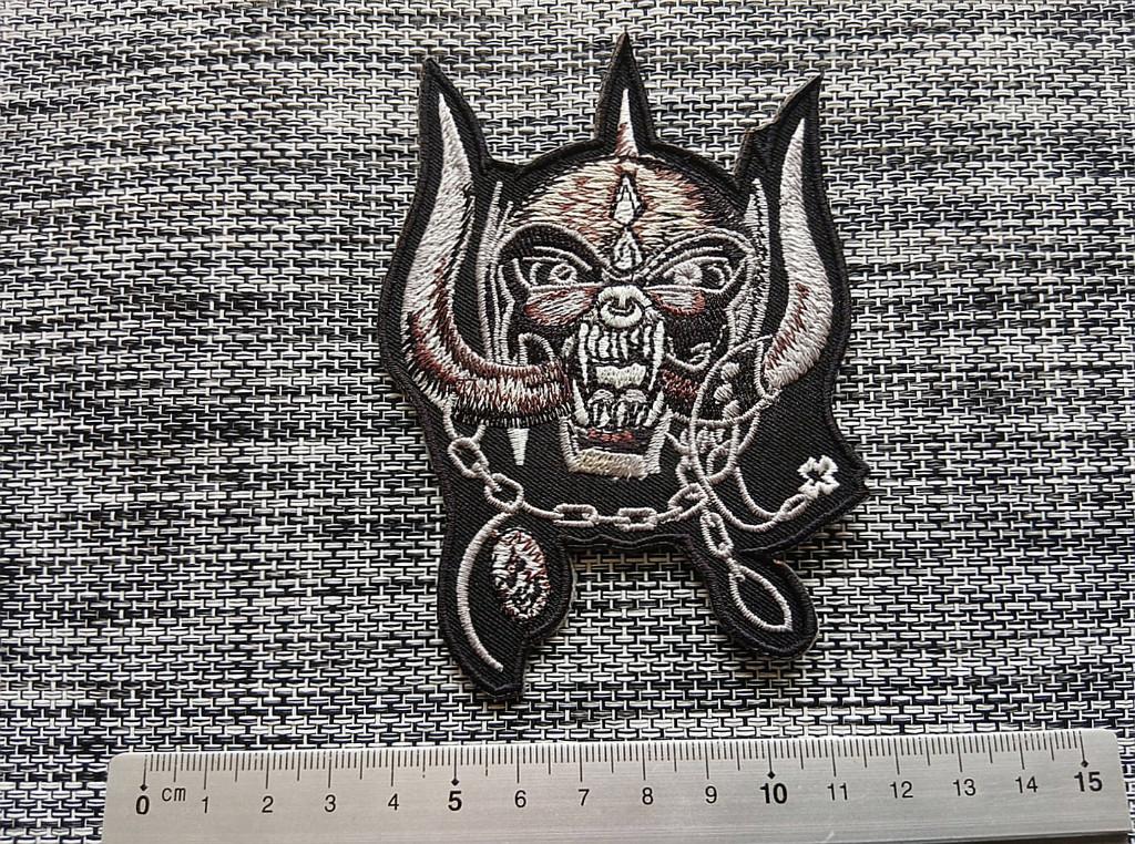Motorhead mooie snaggletooth shaped patch 1, Verzenden, Nieuw, Kleding