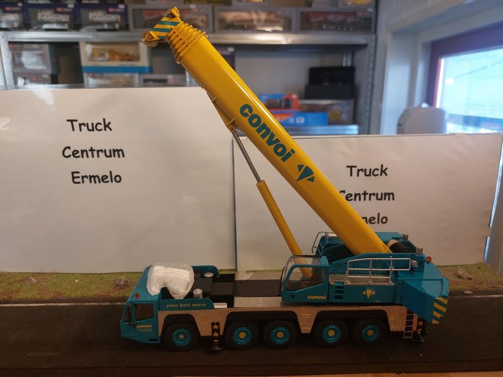 Terex AC200-1, Convoi, NZG, Hobby en Vrije tijd, Ophalen of Verzenden, Nieuw, Hijskraan, Tractor of Landbouw, NZG