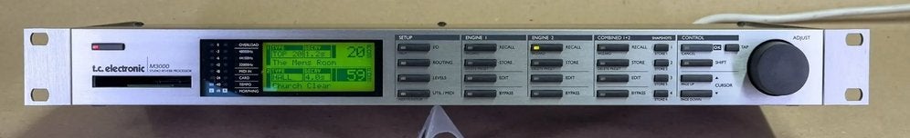 TC Electronic M3000, Muziek en Instrumenten, Effecten, Ophalen of Verzenden, Zo goed als nieuw, Delay of Echo
