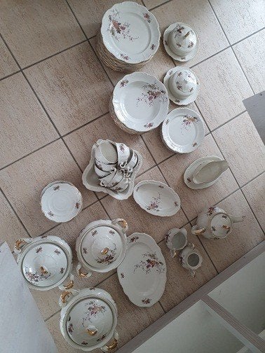 Bavaria servies, Ophalen