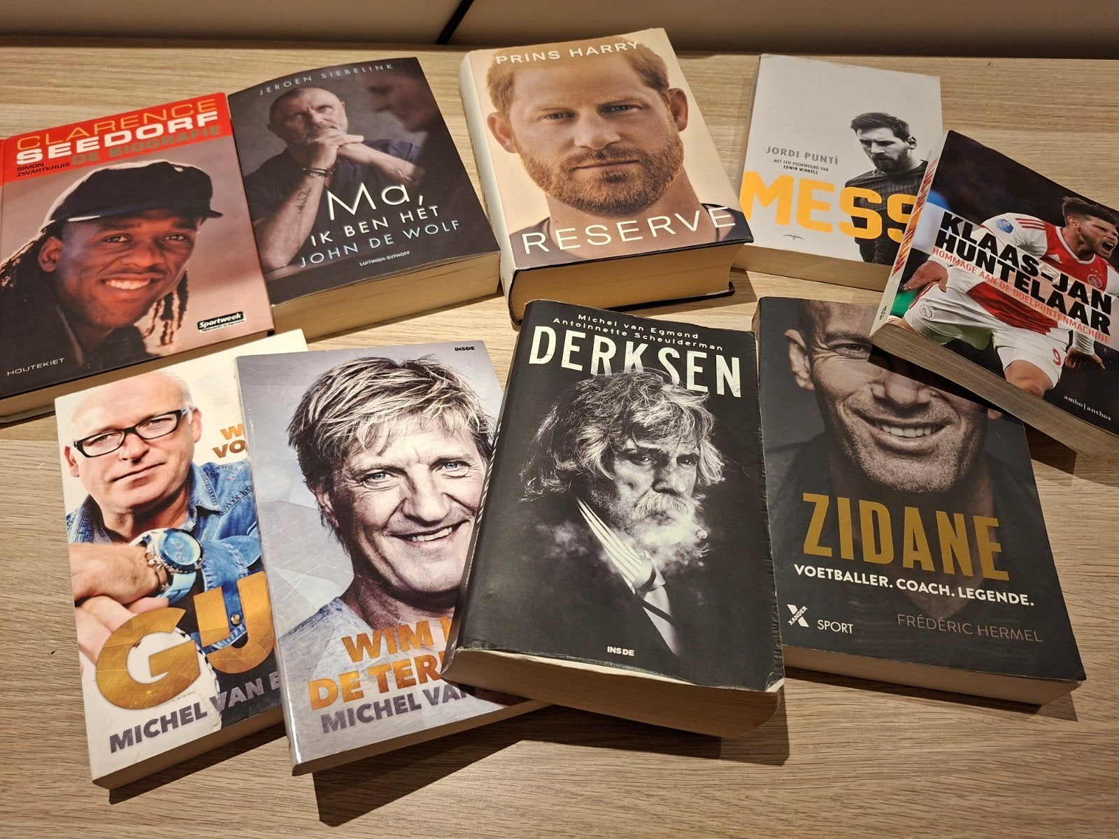 Boeken over sport en biografieën, Ophalen of Verzenden, Gelezen, Diverse auteurs, Sport