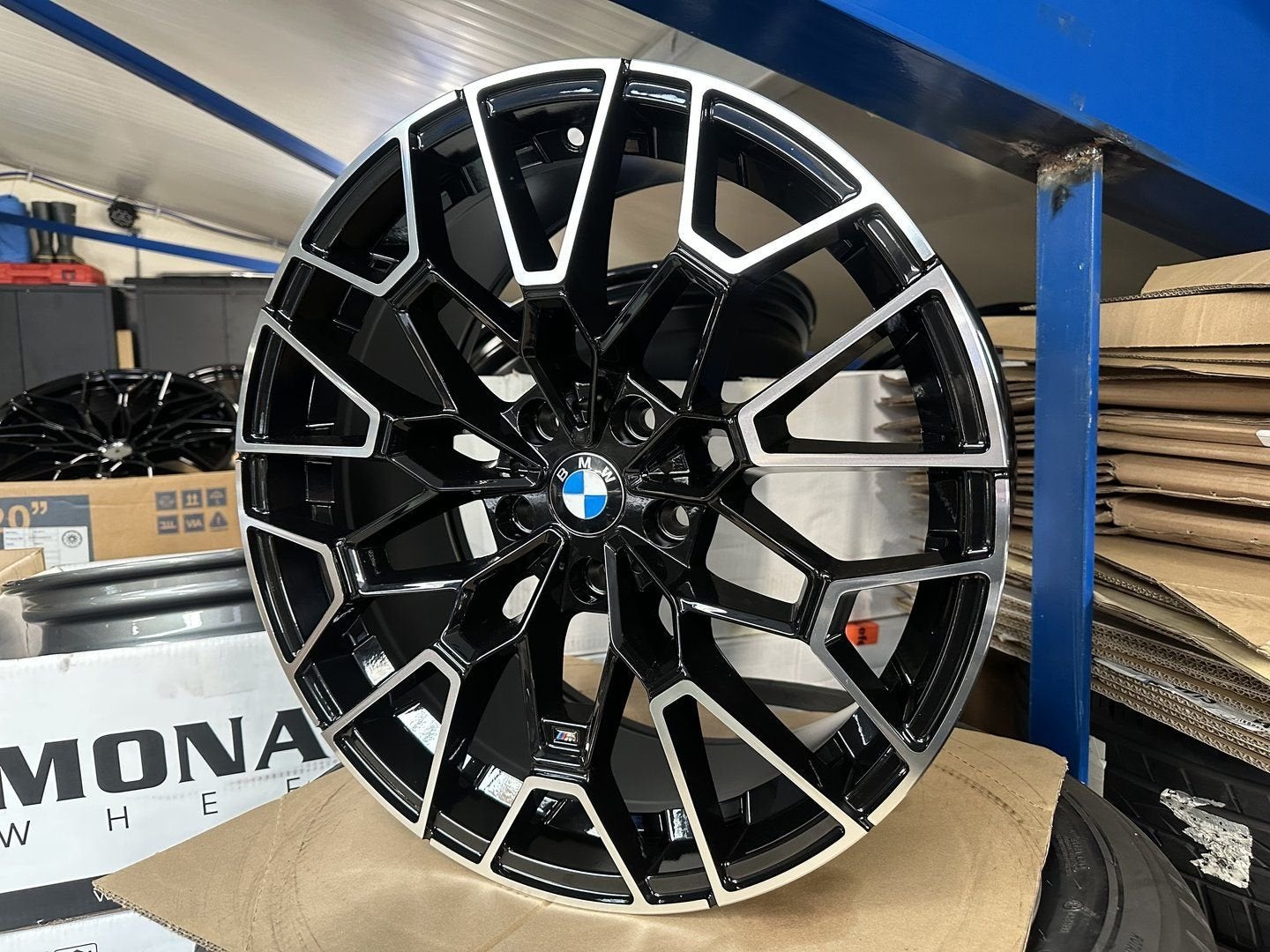 NIEUW 19inch BMW 827M Style Breedset Velgen E90 F30 F10 F20, Auto-onderdelen, 19 inch, -, -, Banden en Velgen