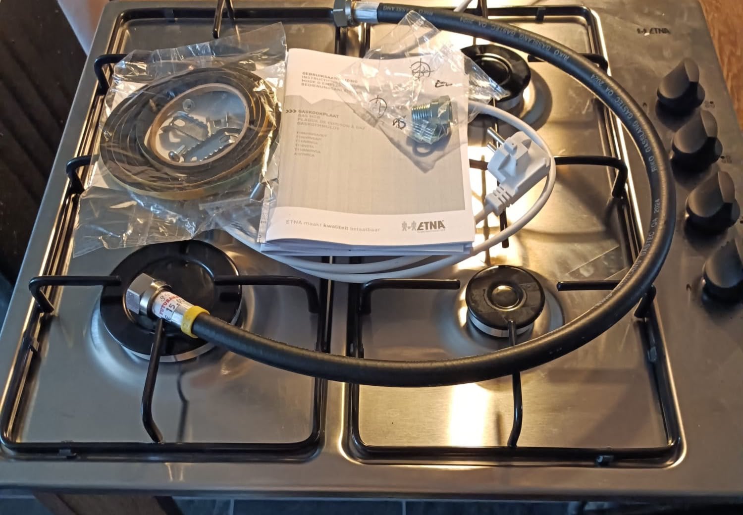 Gasstel met elektronische ontsteking, Ophalen of Verzenden, Nieuw