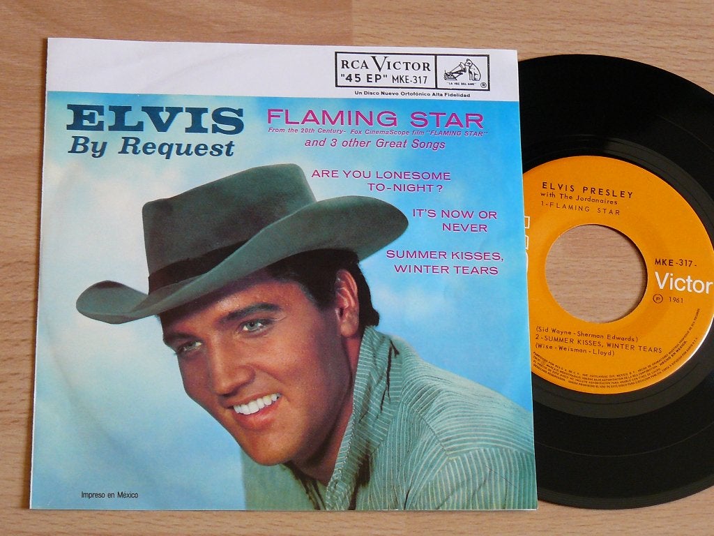 EP Elvis Presley * Flaming star , Mexico, EP, Verzenden, Gebruikt, EP