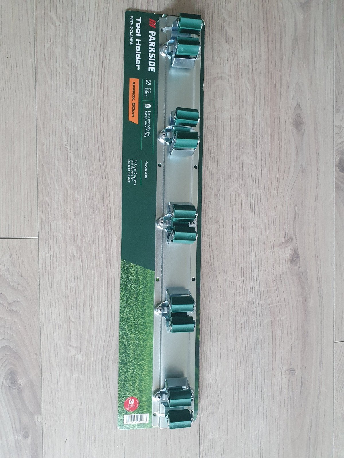Parkside Gereedschapshouder met 5 klemmen - Nieuw, Ophalen of Verzenden, Nieuw, Gereedschapsopslag, Parkside