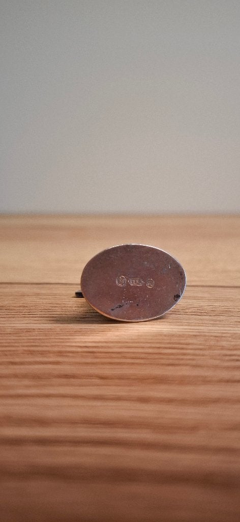 Vintage GERO verzilverd molen standaardje windmolen, Zilver, Overige onderwerpen, Minder dan 20 cm, Ophalen of Verzenden
