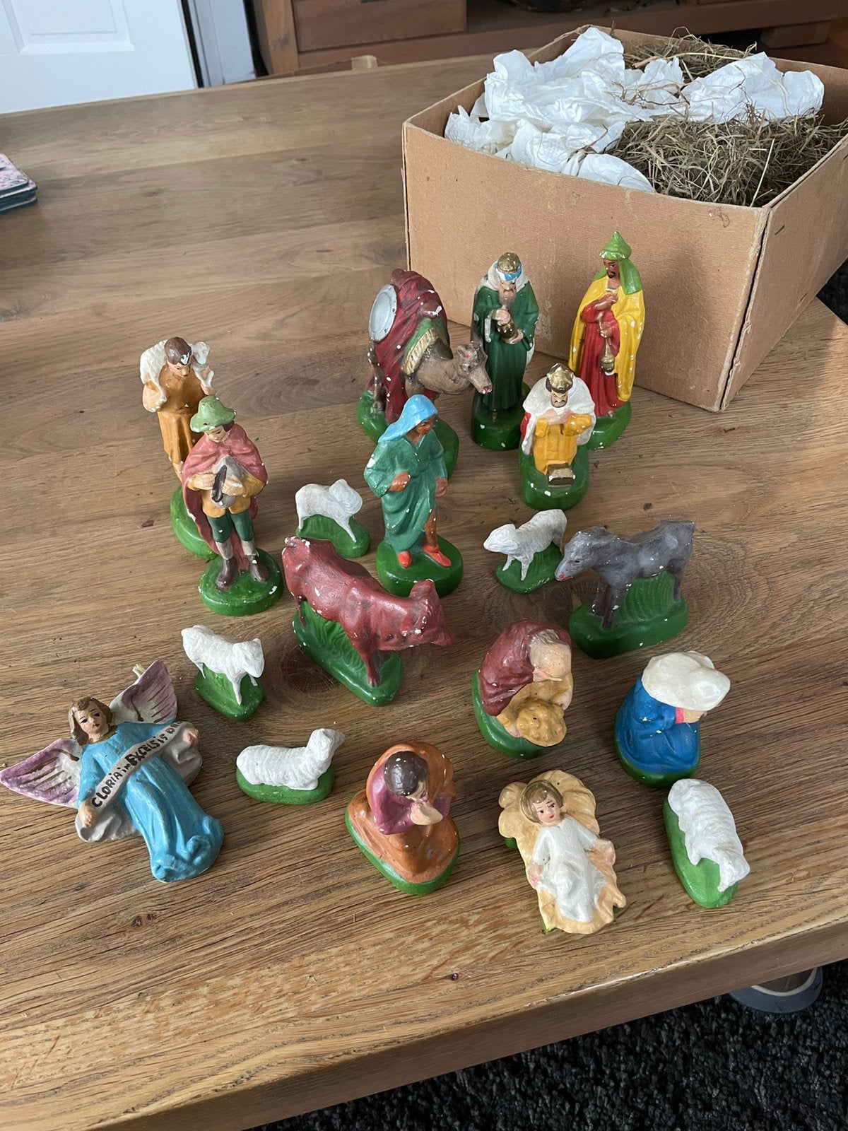 Kerstgroep jaren 40-50  italy, Diversen, Ophalen of Verzenden