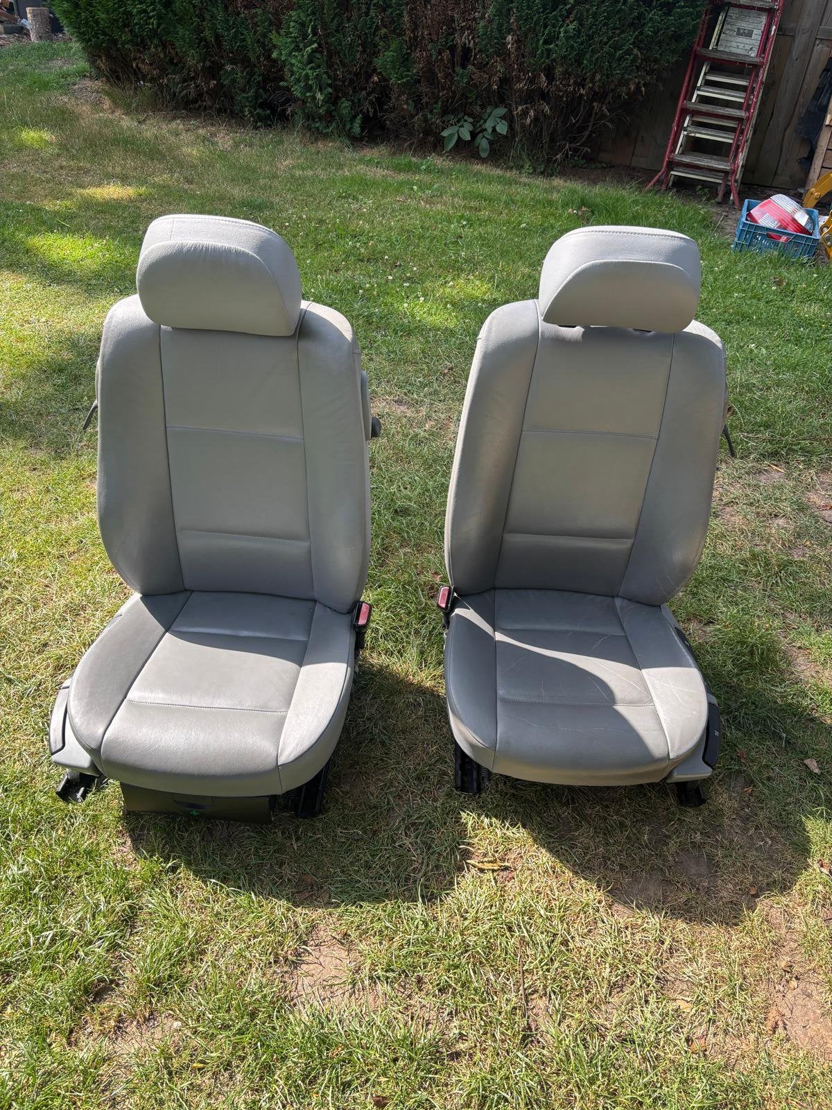 BMW E46 Compact grijs leder interieur, Auto-onderdelen, Interieur en Bekleding, Ophalen of Verzenden, BMW