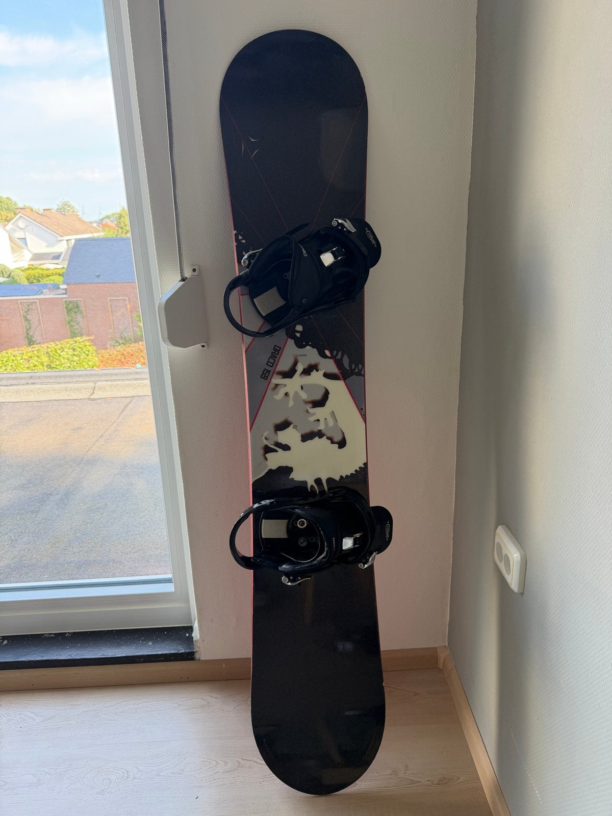 Snowboard Draco 159 met Burton bindingen, Ophalen, Gebruikt, Board