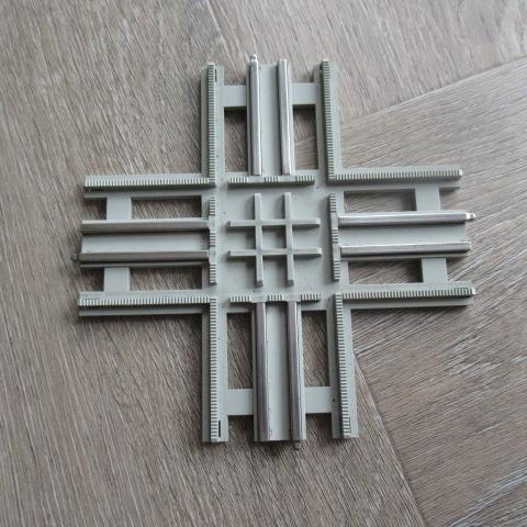 lego 12V kruising / kruispunt voor lego trein 7857/7745, Ophalen of Verzenden, Gebruikt, Lego