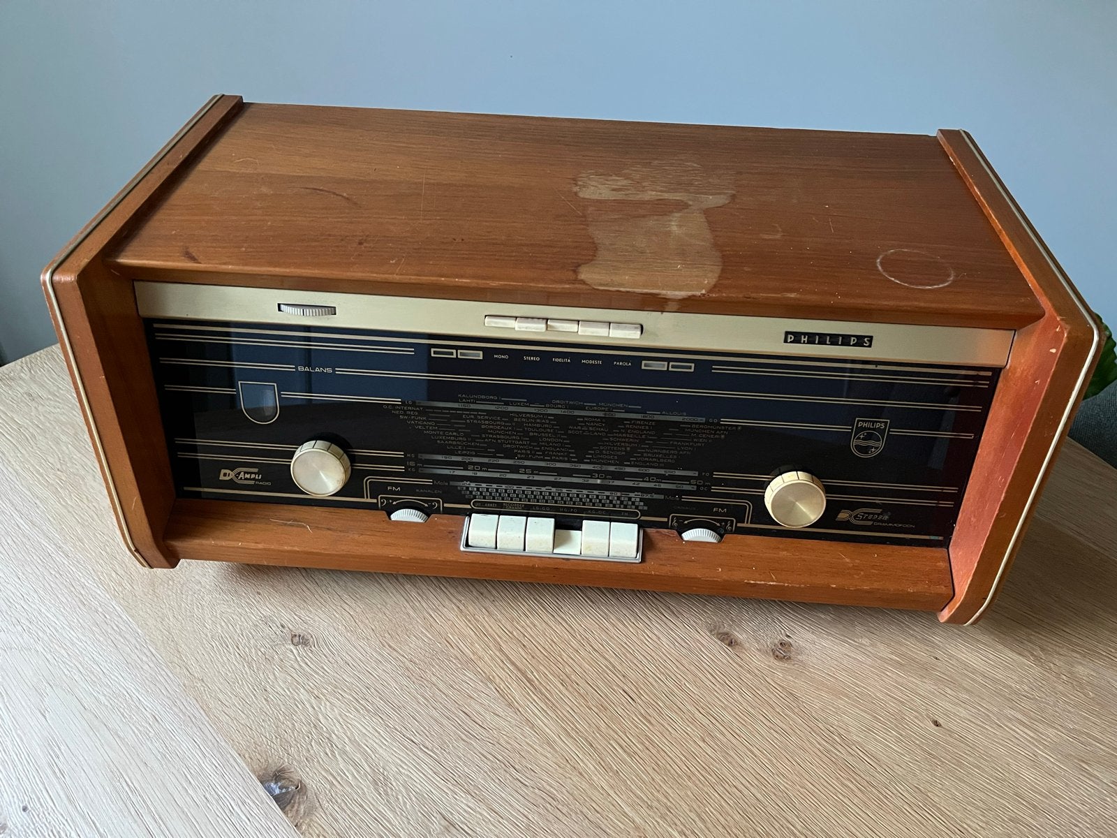 Philips BX623A/01 Radio, Audio, Tv en Foto, Radio's, Ophalen, Gebruikt, Radio