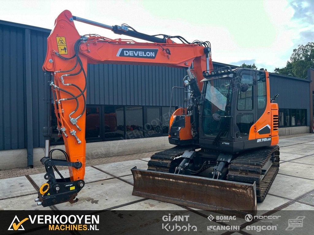 2023 Doosan DX140 LCR-7 VK10818 Develon, Graafmachine