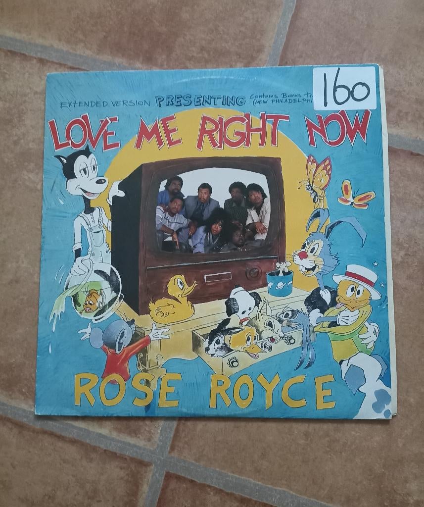12'' Rose Royce - Love me right now, Ophalen of Verzenden, Gebruikt, 12 inch