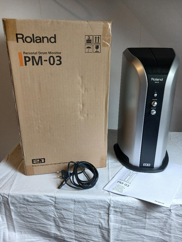 Roland PM-03 (Personal Drum Monitor), Ophalen of Verzenden, Zo goed als nieuw