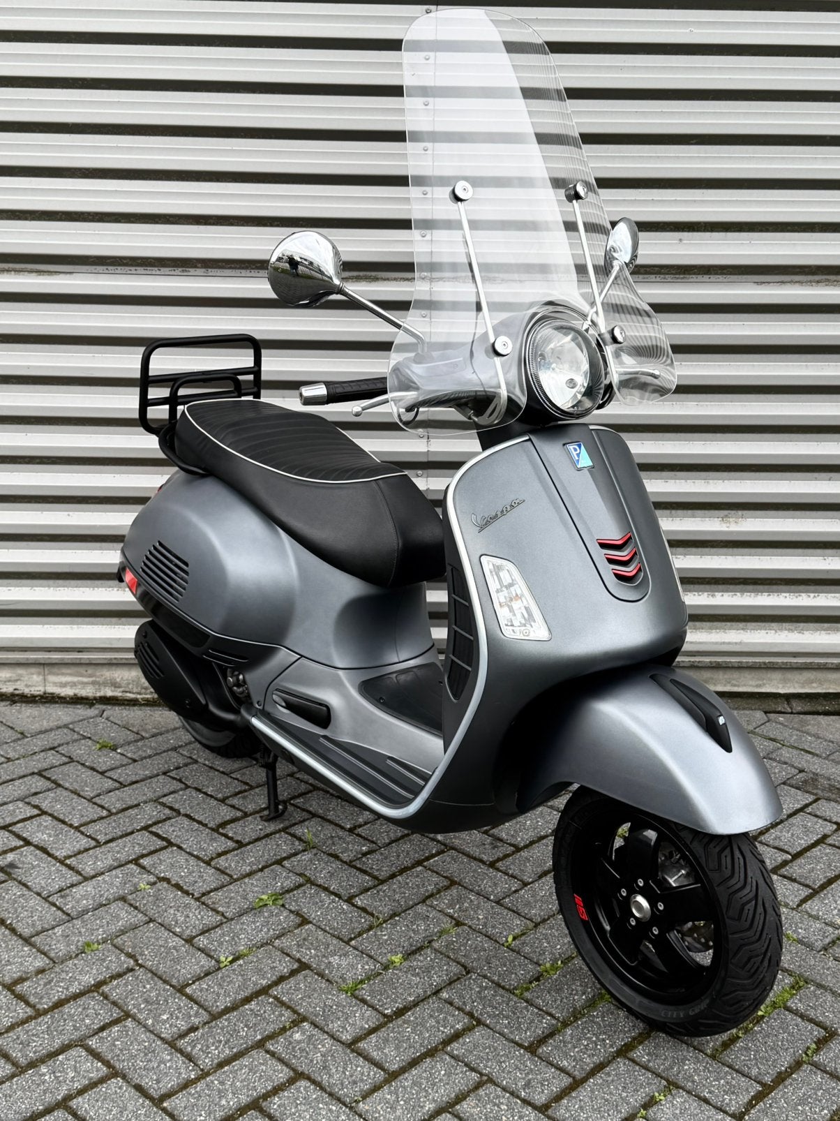VESPA GTS 300 Supersport   Mat grijs, Gebruikt, Overige modellen, Ophalen of Verzenden, Benzine