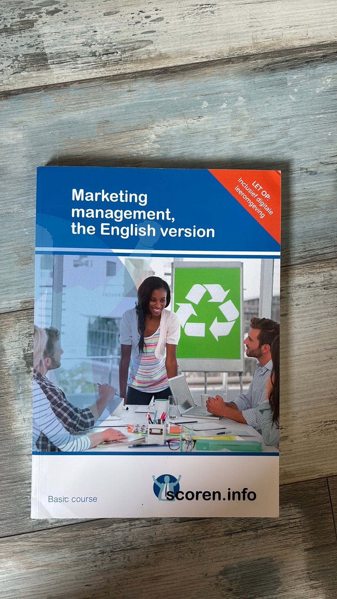 Marketing management, the English Version, Ophalen of Verzenden, Zo goed als nieuw, Overige niveaus, Overige vakken
