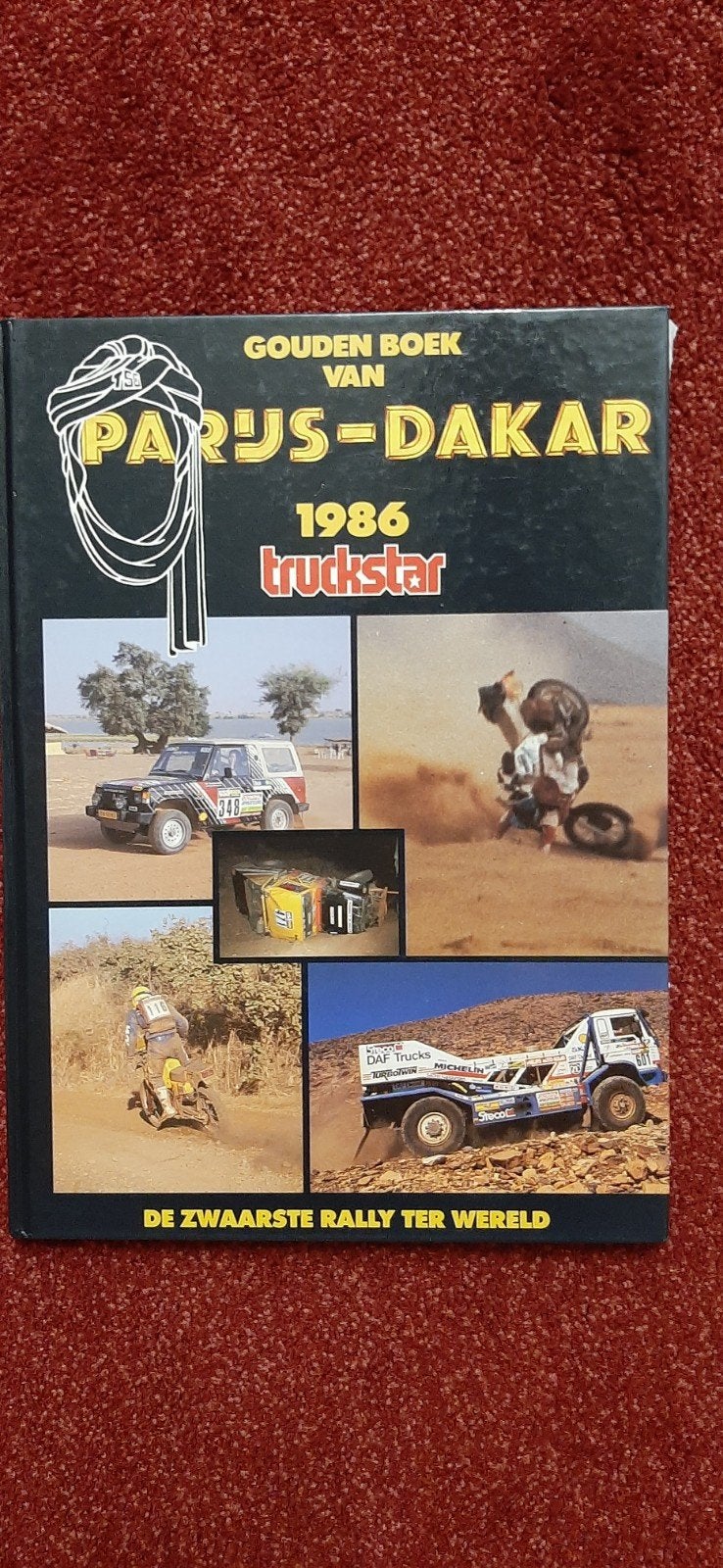 Gouden Boek van Parijs-Dakar 1986 Truckstar, Boeken, Ophalen of Verzenden