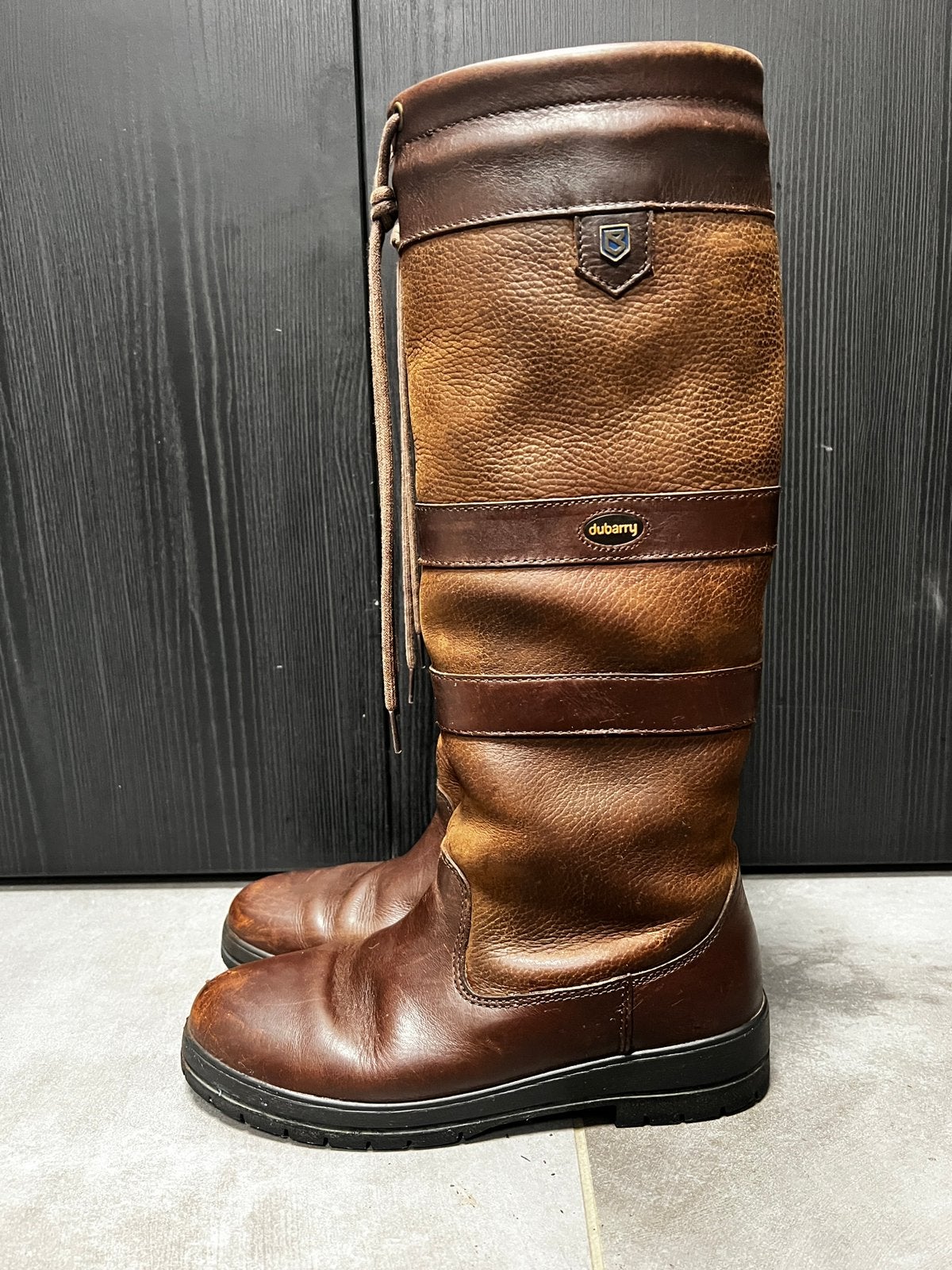 Dubarry laarzen, slim fit, maat 39, Hoge laarzen, Bruin, Ophalen of Verzenden, Gedragen