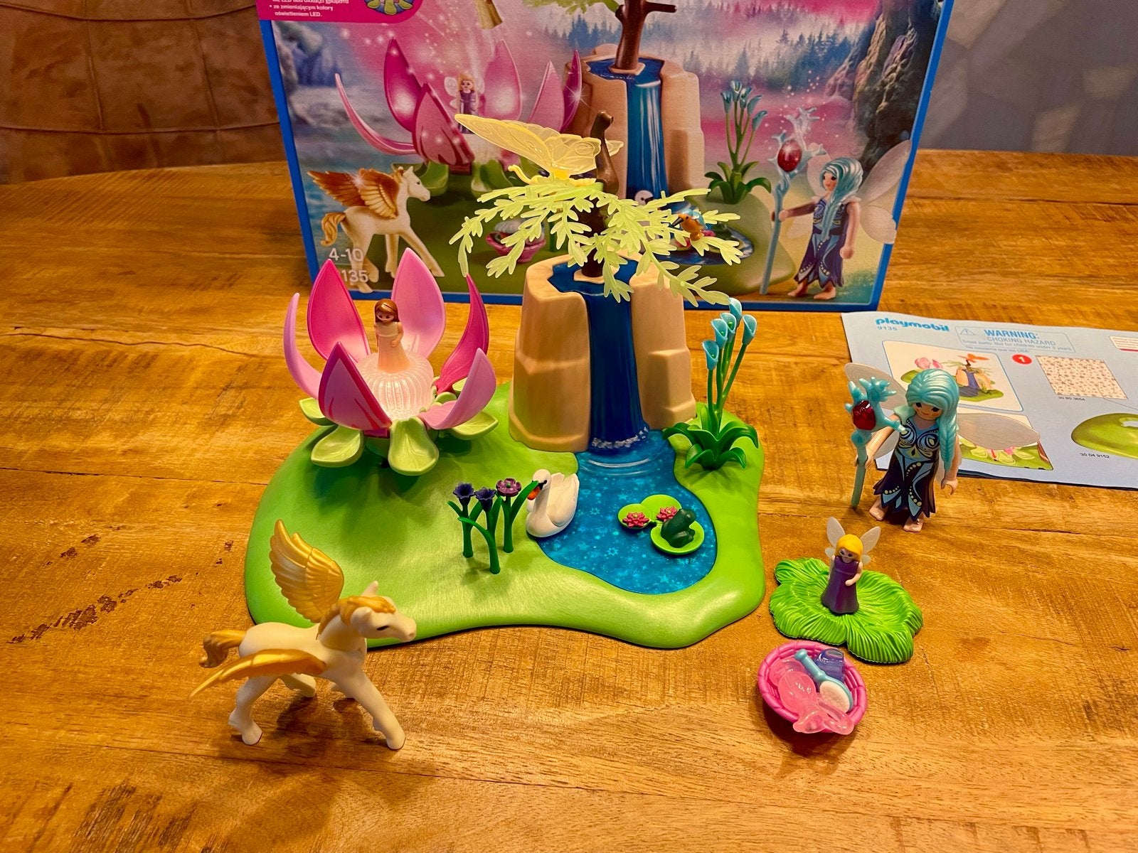 Playmobil Fairies Betoverde weide met feeënbaby’s 9135, Ophalen, Complete set, Fantasy, Overige typen