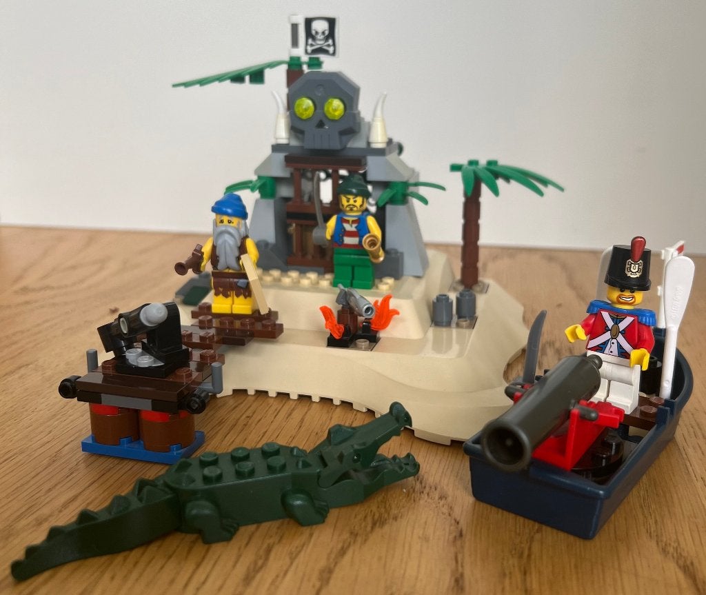 Lego 6241 Loot Island / Schateiland (2e set), Kinderen en Baby's, Speelgoed | Duplo en Lego, Lego, Complete set, Pirates, Ophalen of Verzenden