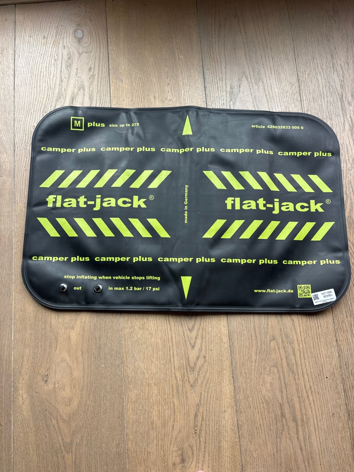 Flat-jack leveller - Zo goed als nieuw, Caravans en Kamperen, Camper-accessoires, Ophalen, Zo goed als nieuw