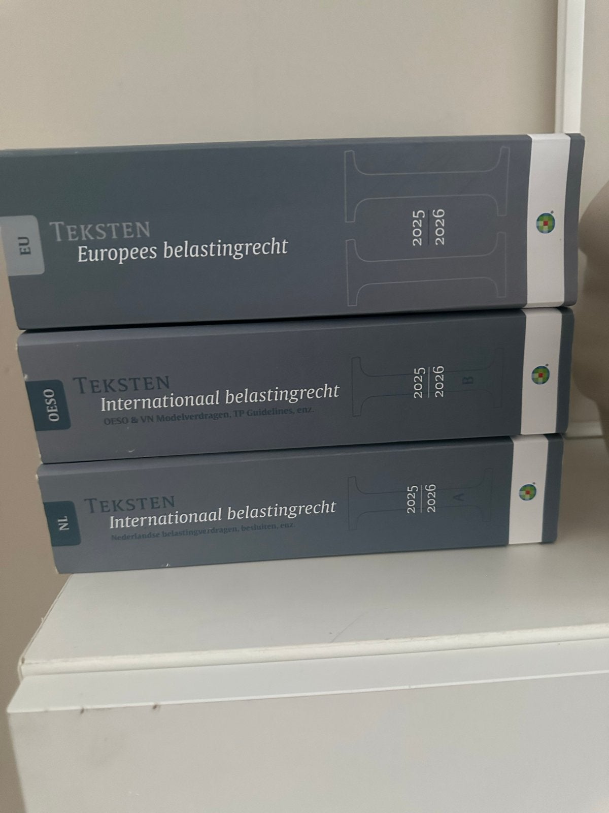 Teksten Europees & Internationaal Belastingrecht 2025/2026, Boeken, Studieboeken en Cursussen, Ophalen of Verzenden, Gamma, Nieuw